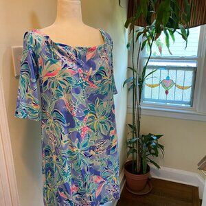 Lilly Pulitzer Layrana Dress- Bennet Blue Celestial Seas